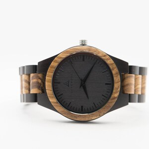 Personalized Gift For Him, Mens Watch, Wood Watch, Personalized Gift, Gift for Men, Anniversary Watch, Groomsmen Watch, Engraved Watch