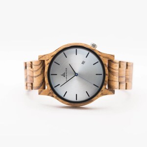 Personalized Gift For Him, Mens Watch, Wood Watch, Personalized Gift, Gift for Men, Anniversary Watch, Groomsmen Watch, Engraved Watch