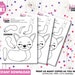 Dog Paper Doll INSTANT DOWNLOAD, Printable Puppy Dog Coloring Page, Dog ...