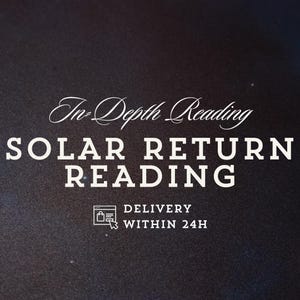 Análisis del Retorno Solar / Astrología / Lectura de Cumpleaños