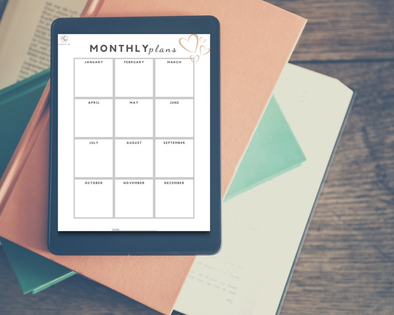 Social Media & Blog Organizer Printable Planner 20 PDF Pages Etsy