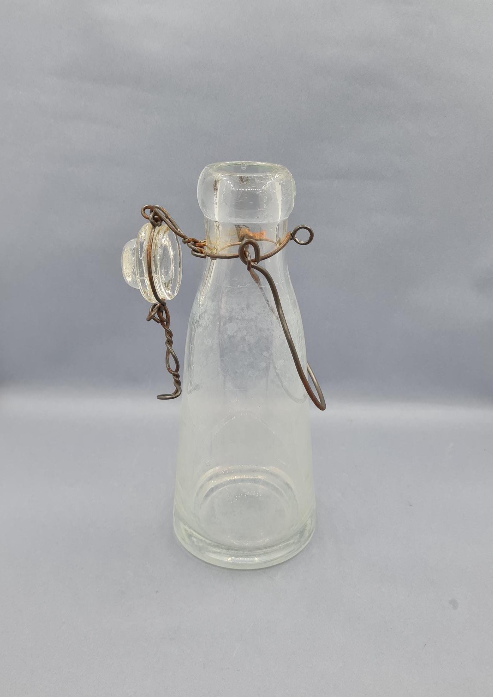 Antique French France Milk Bottle - Etsy