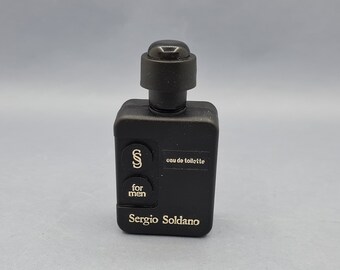 Miniature de Parfum, Sergio Soldano, For Men, Italy, Eau de Toilette, 5 ml, Male Perfume, Vintage