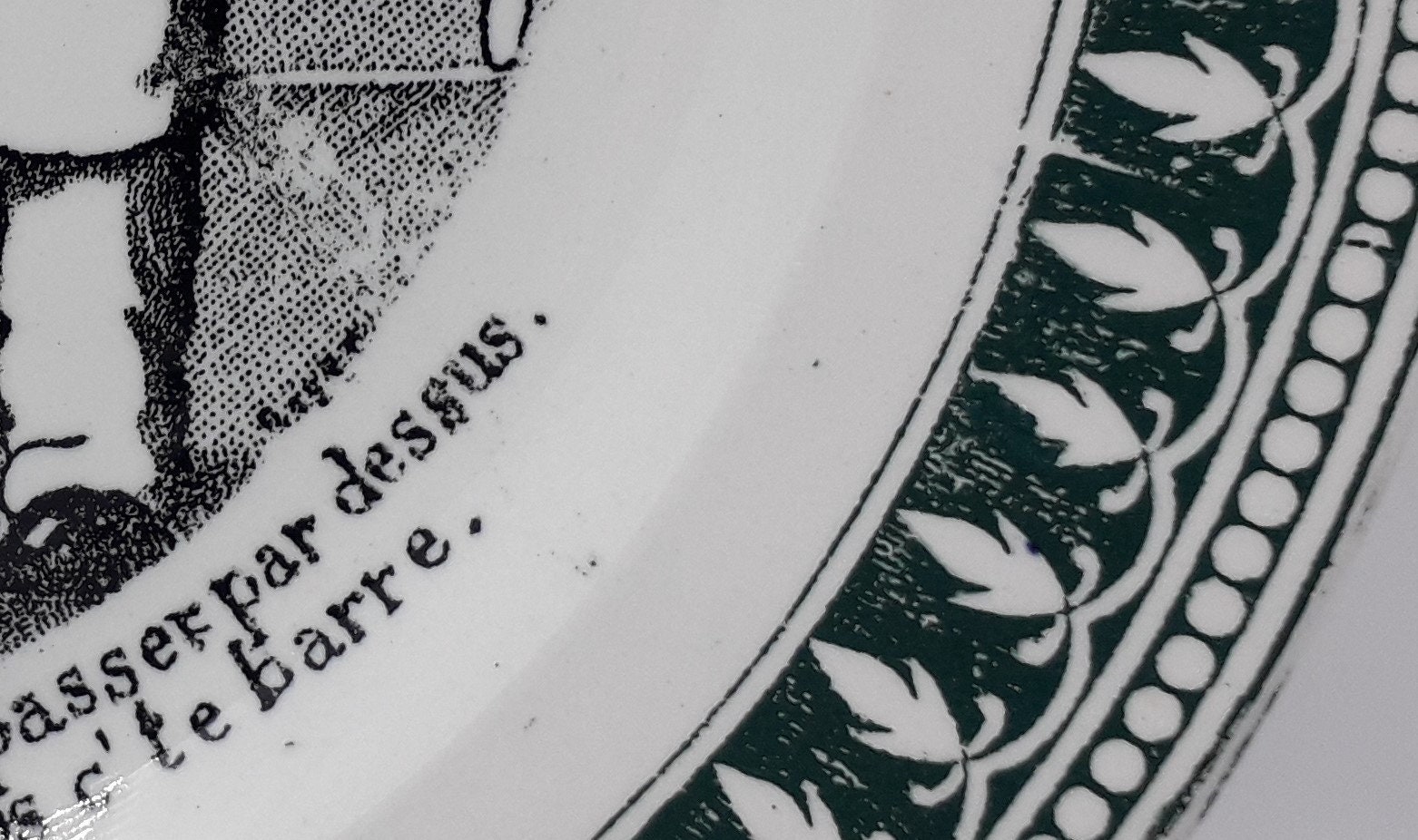Série de 12 Assiettes en faïence parlante humoristique Galéjade