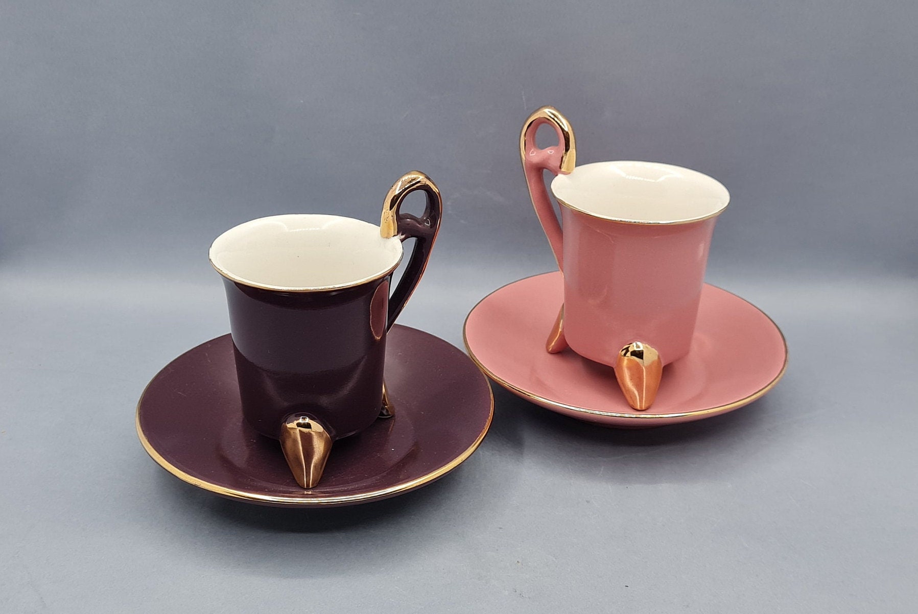 Duo de tasse à café cappuccino en bois BU - UBU Design