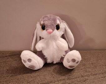 Sitting rabbit plush with big eyes, from the brand "Barrado", collectible plush, toy, cuddly toy, rabbit collection, big eyes collection