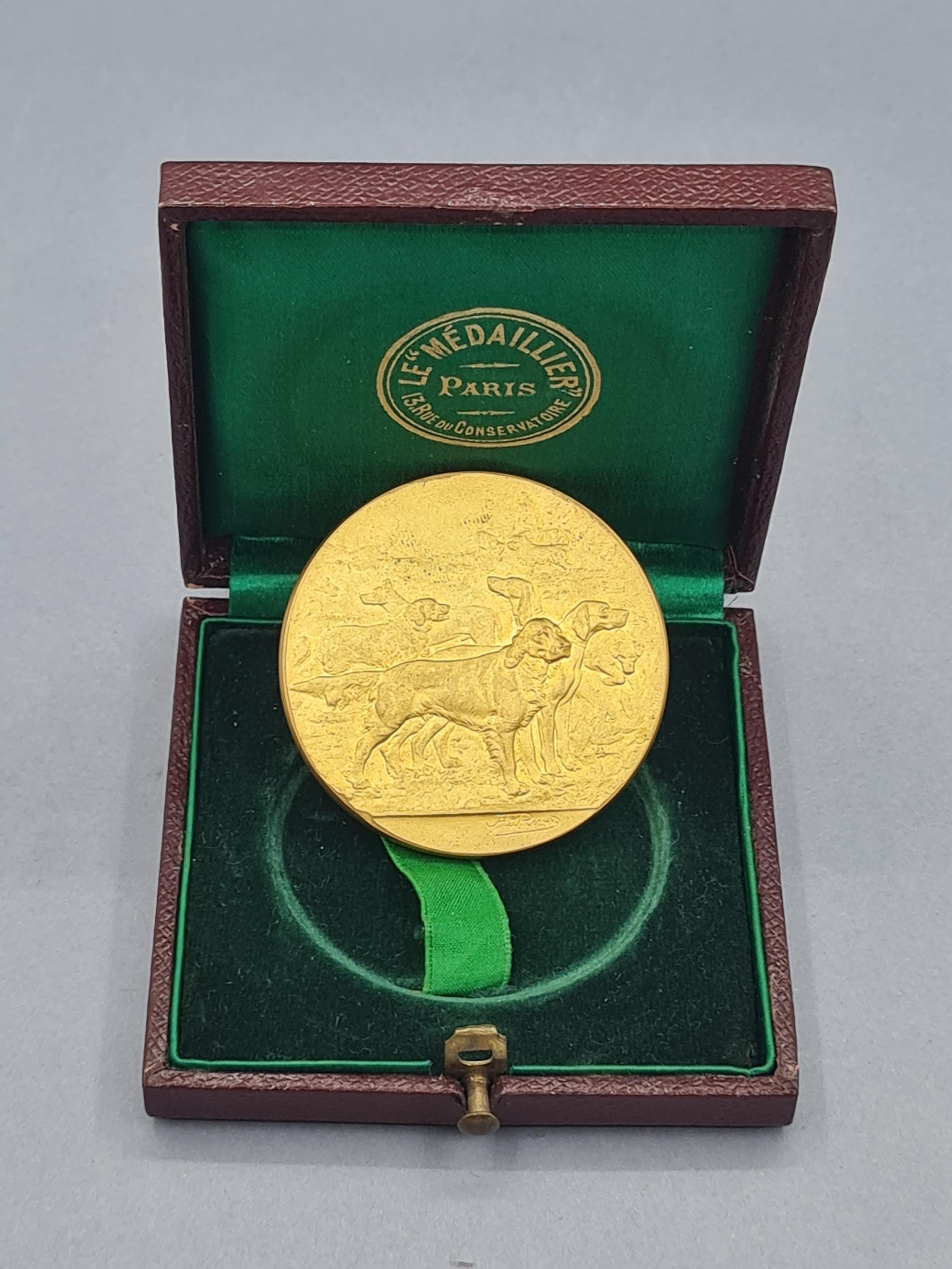 Médaille De Bronze Française De La Ville D'Uzès - Pièce De Collection Circulée