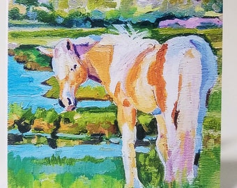 Horse Painting Note Cards