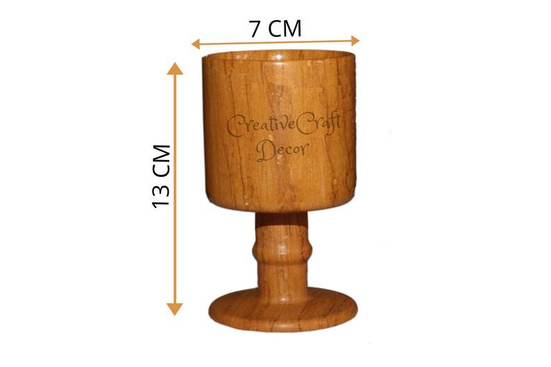 Exclusive Jaisalmer Yellow Stone Wine Glass Set of 6