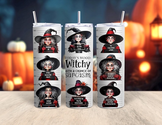 Sarcastic Witch Tumbler