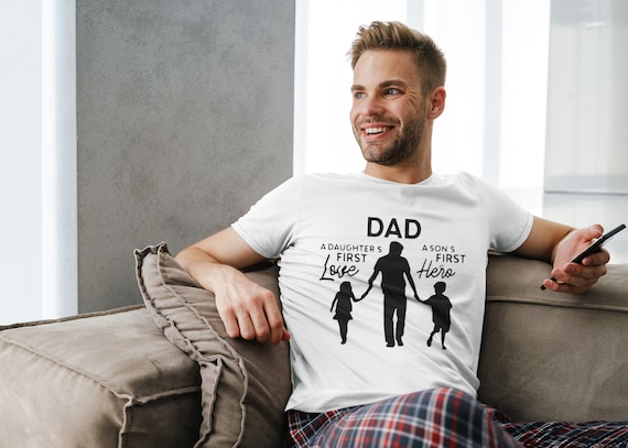 Dad TShirt - a daughter's love and a son's hero!