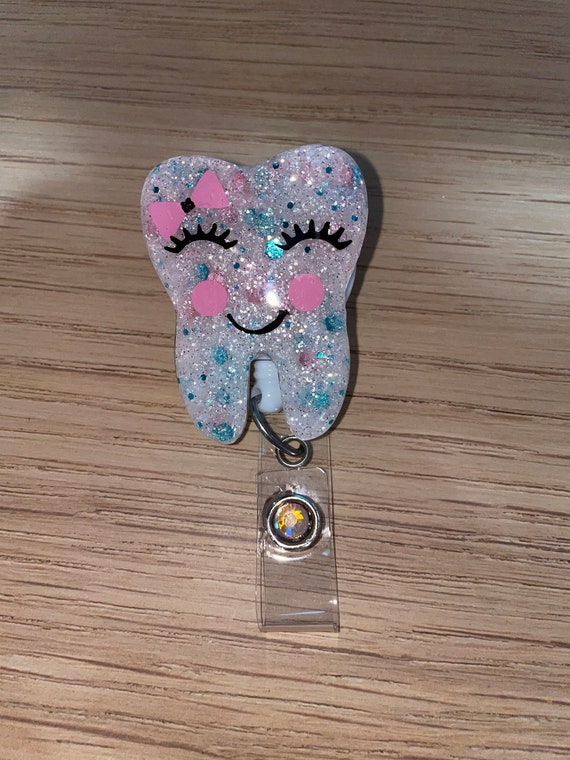 Adorable Tooth Badge Reel