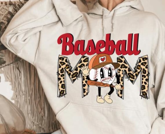 Sports Mom Shirt or Sweatshirt – Soccer, Football, Baseball, Volleyball, Basketball – DTF Printed – Game Day Mom Gift