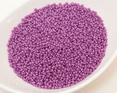 20g 10 0 Milky Lilac Opaque, Czech Glass Seed Beads, Preciosa Ornela, purple Beads 17796-10, Size 10, jewelry DIY, KR087