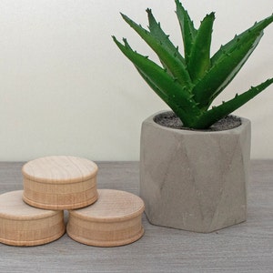Round Wooden Box 5cm, Unfinished Wood Roud Box, Jewelry Wooden Box, Wedding Ring Box, Natural, Eco Friendly
