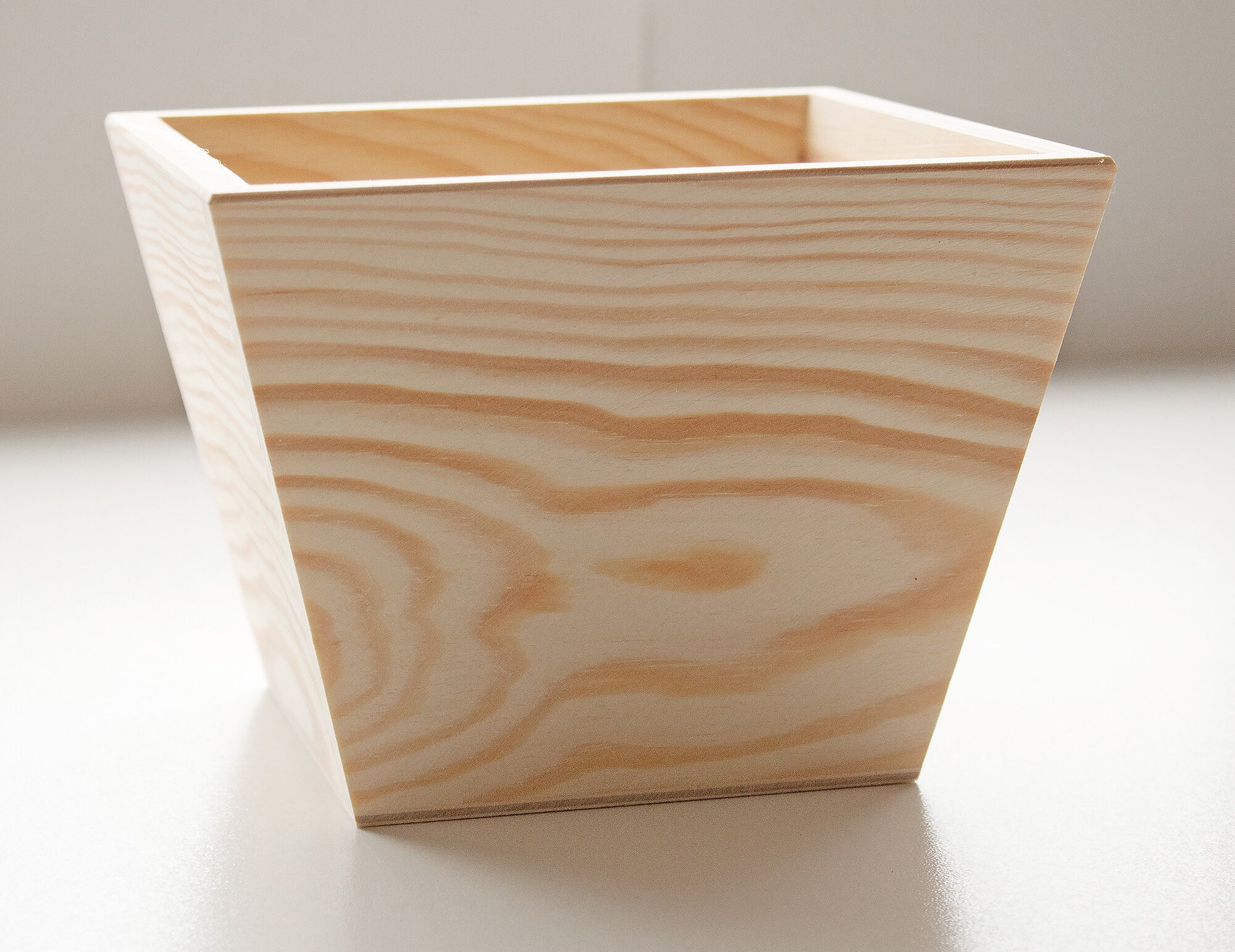 Unfinished Wooden Planter Box Box Centerpiece Wedding Flower Etsy