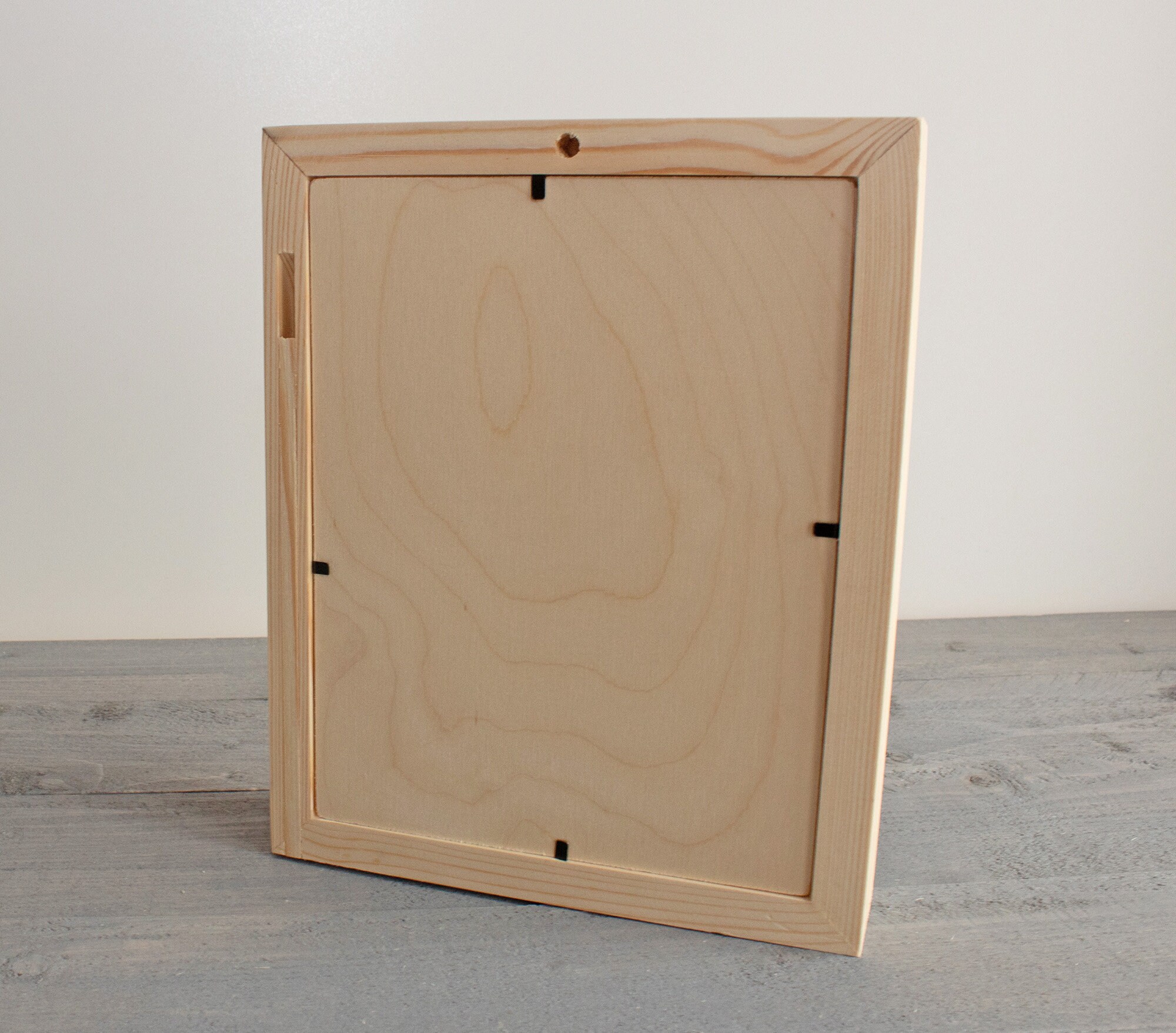 Large Wooden Shadow Box Unfinished Wood Shadow Box Wooden Etsy