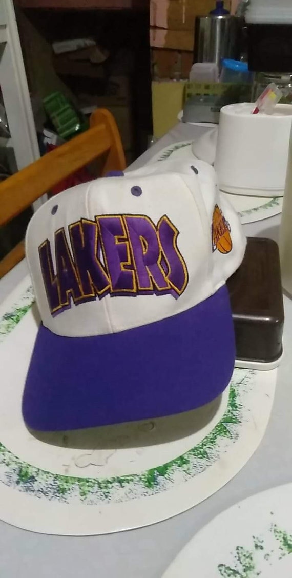 rare lakers vintage snapback