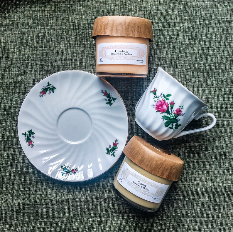 Gift Set  Jane Austen  Build Your Own  Literary Candle  Charlotte & Sidney