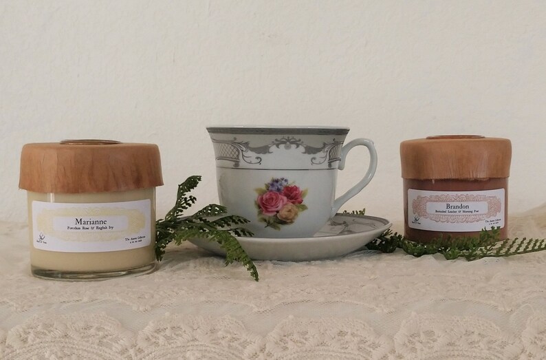 Gift Set  Jane Austen  Build Your Own  Literary Candle  Marianne & Brandon