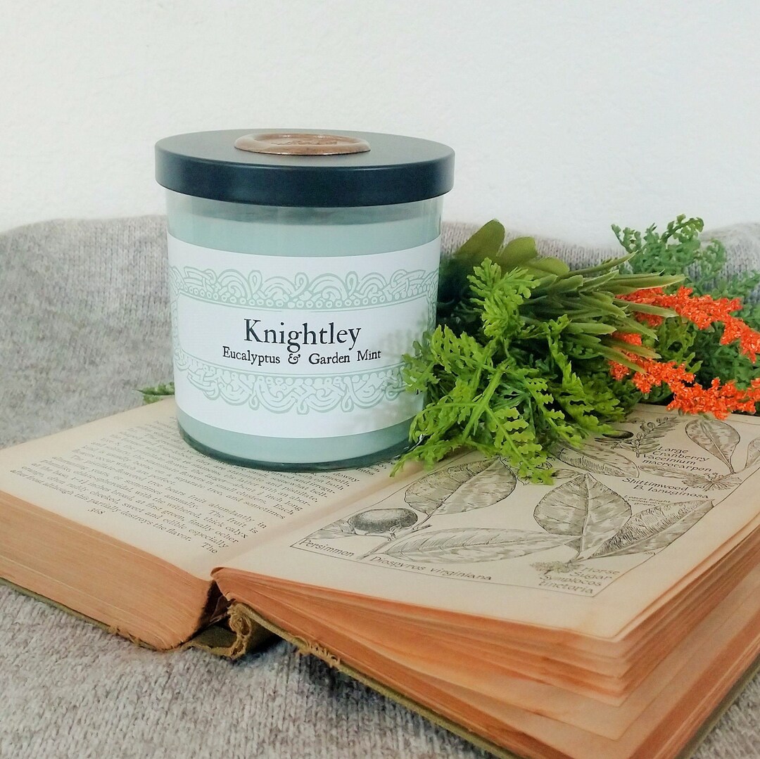 Knightley Jane Austen Candle Book Candle Literary Candle Etsy