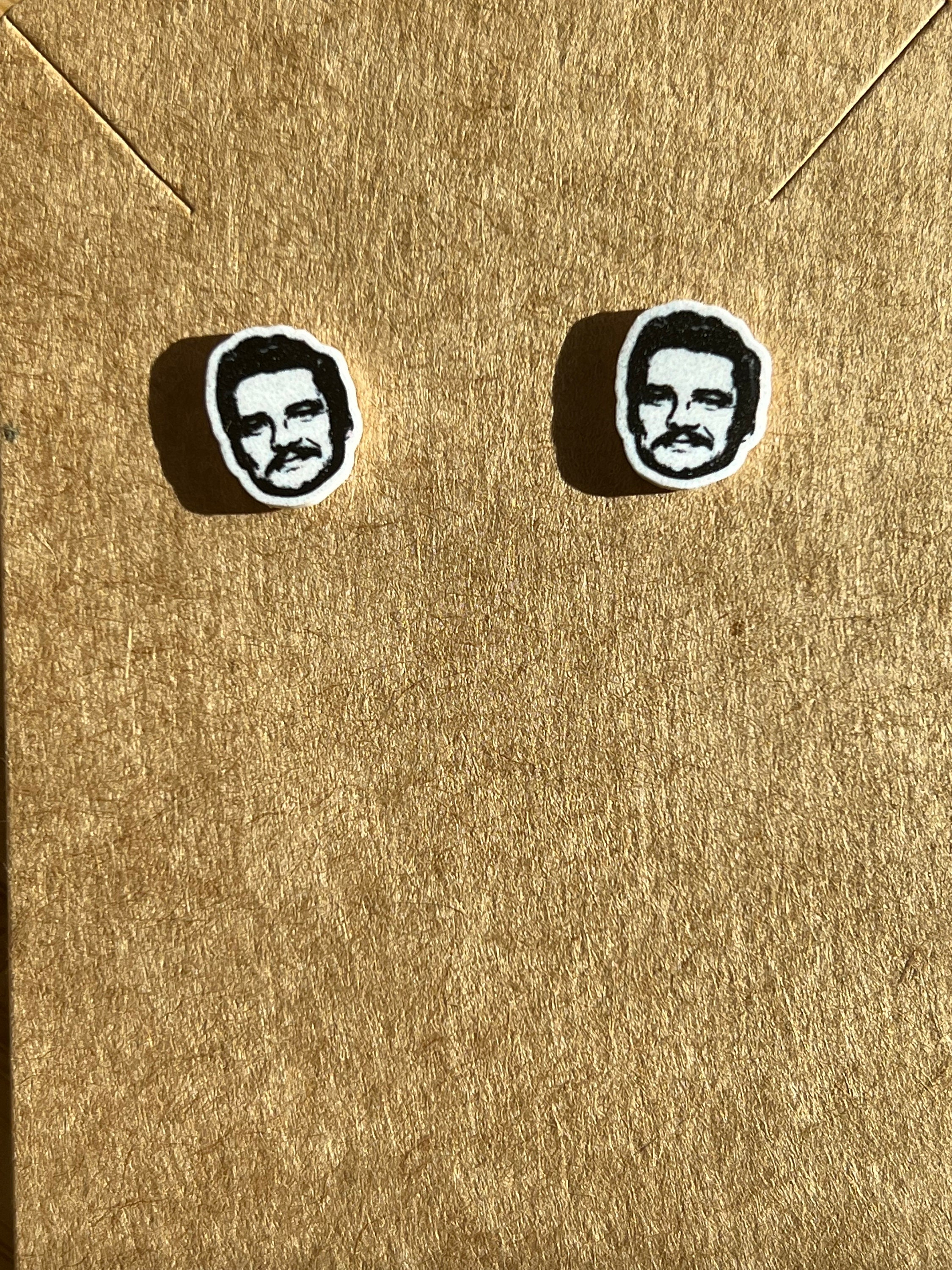 Pedro Pascal Daddy Zaddy Earrings Etsy