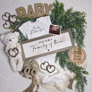 Pregnancy Announcement Digital, Editable Baby Announcement Instant Download, Edit Yourself Pregnancy Template, Baby Reveal Ideas