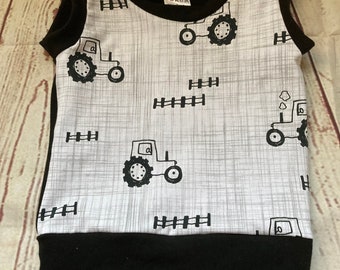 3-12 month Sleeveless Tops - Baby