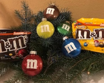 M&M's Christmas Ornaments