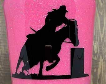 24 oz Barrel Racing Tumbler
