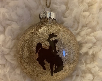 Wyoming Christmas Ornament