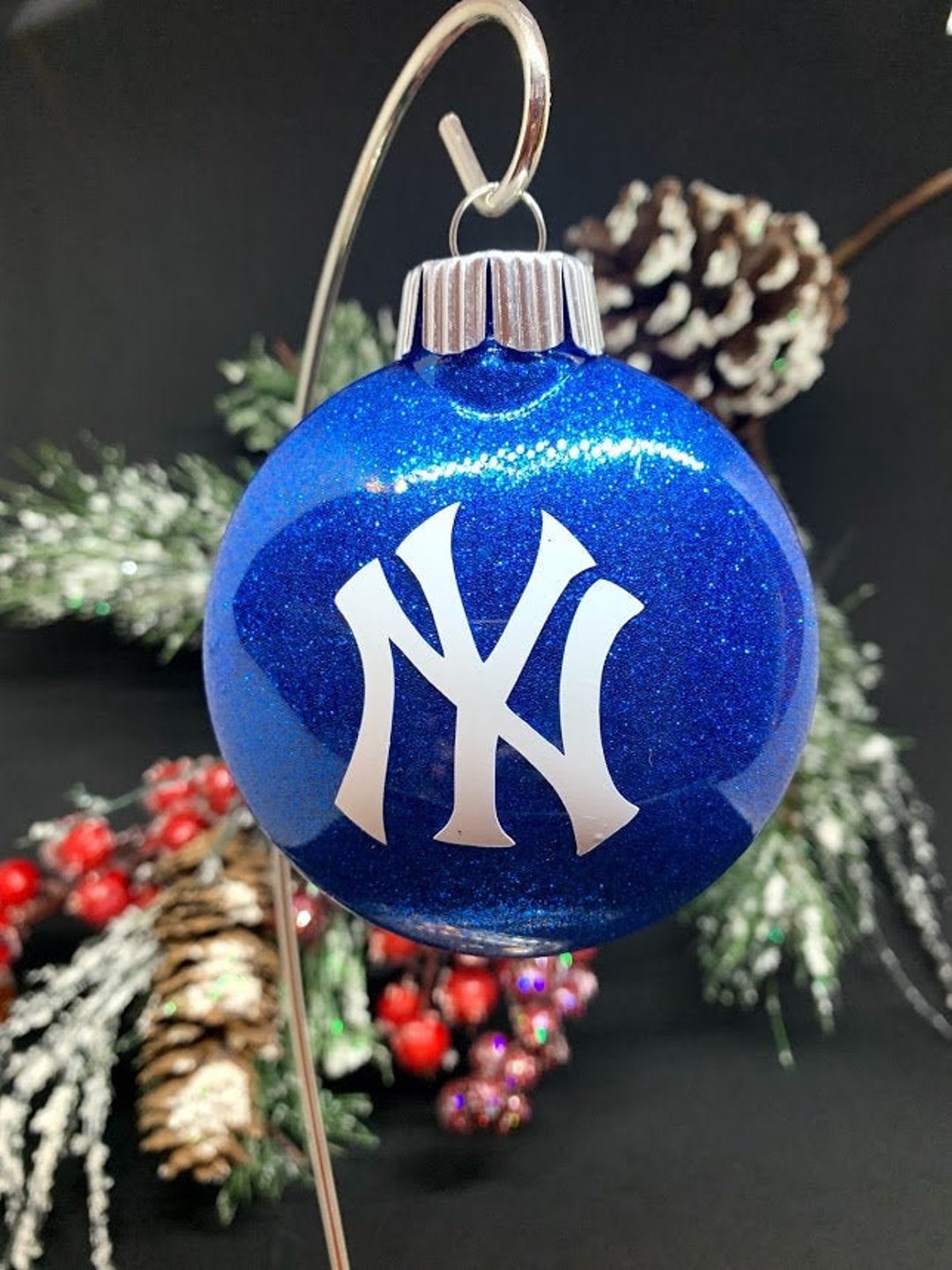 New York Yankees Christmas Ornament - Etsy