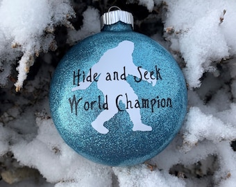 Bigfoot Christmas Ornament