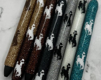 University of Wyoming Glitter Inkjoy Gel Pen