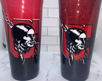 Cheyenne Central Indians Tumbler