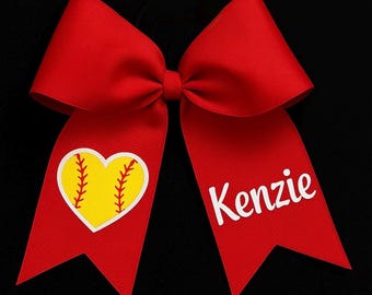 Softball Hair bow