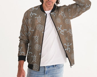 Louis Vuitton Reversible Loose-fit Woven Bomber Jacket in Black
