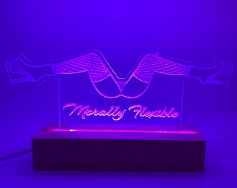 Spread Leg Morally Flexible LED Light