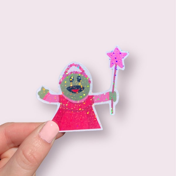 Nanalan Sticker, Who's that Wonderful Girl Sticker, Holographic Sticker, Could She Be Any Cuter Sticker