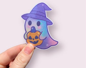 Sparkly Ghost Sticker