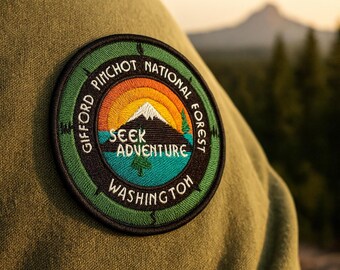 Petrified Forest National Park Iron-on Embroidery Patch