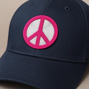 Peace Sign Patch/Iron-on Patch/Bohemian Style/Retro Music Festival Badge/Embroidered Sew-on Applique for Clothing Vest/Jacket Hats Backpack image 8