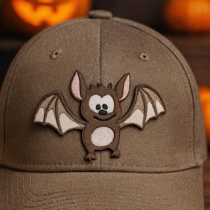 Iron-on Bat Patch/Kids Patches/Embroidered Sew-on Applique for Costume, Clothing Backpacks, Halloween Patch, Spooky Patch, Trick or Treat
