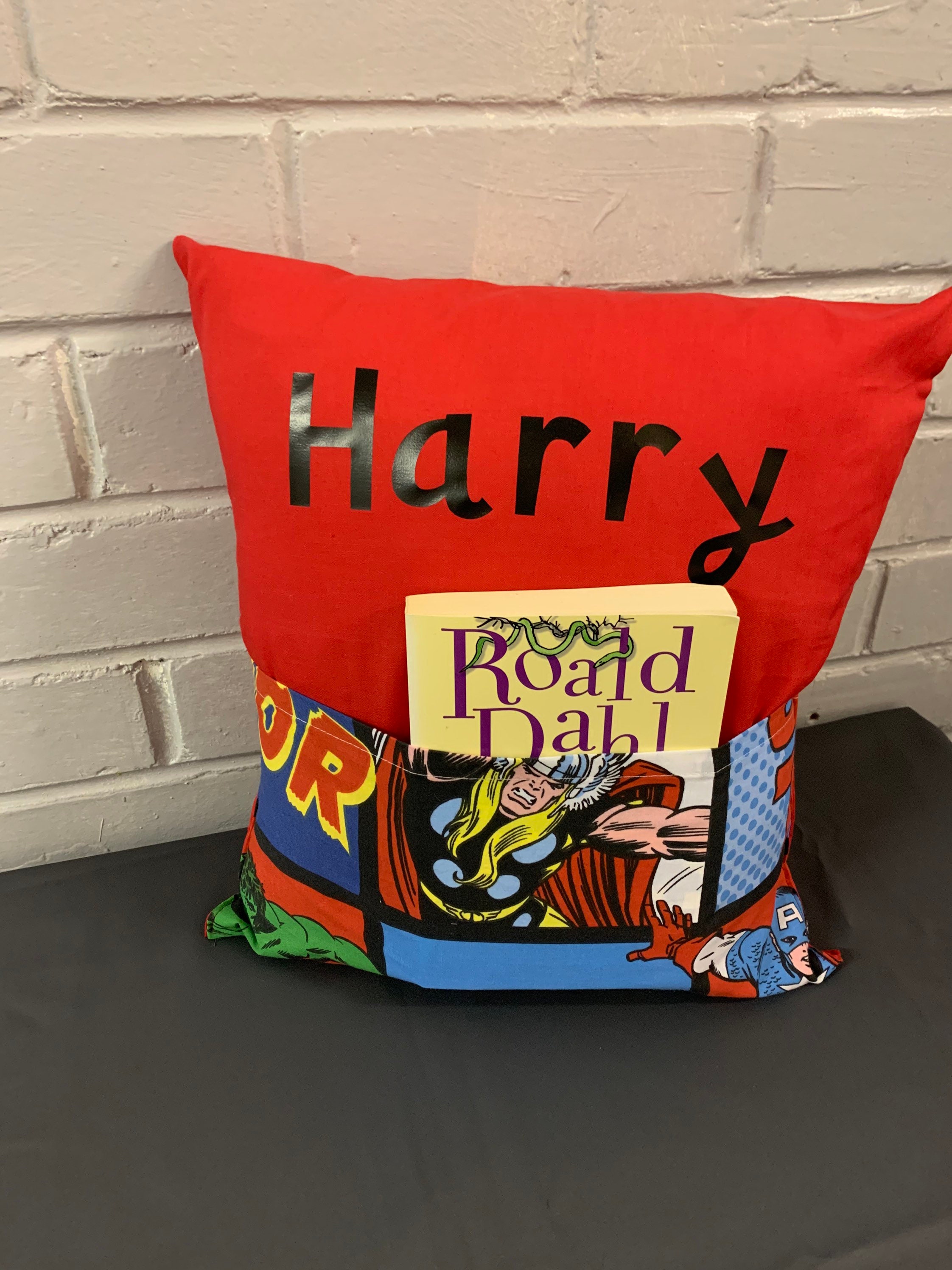 Book Pillow Etsy