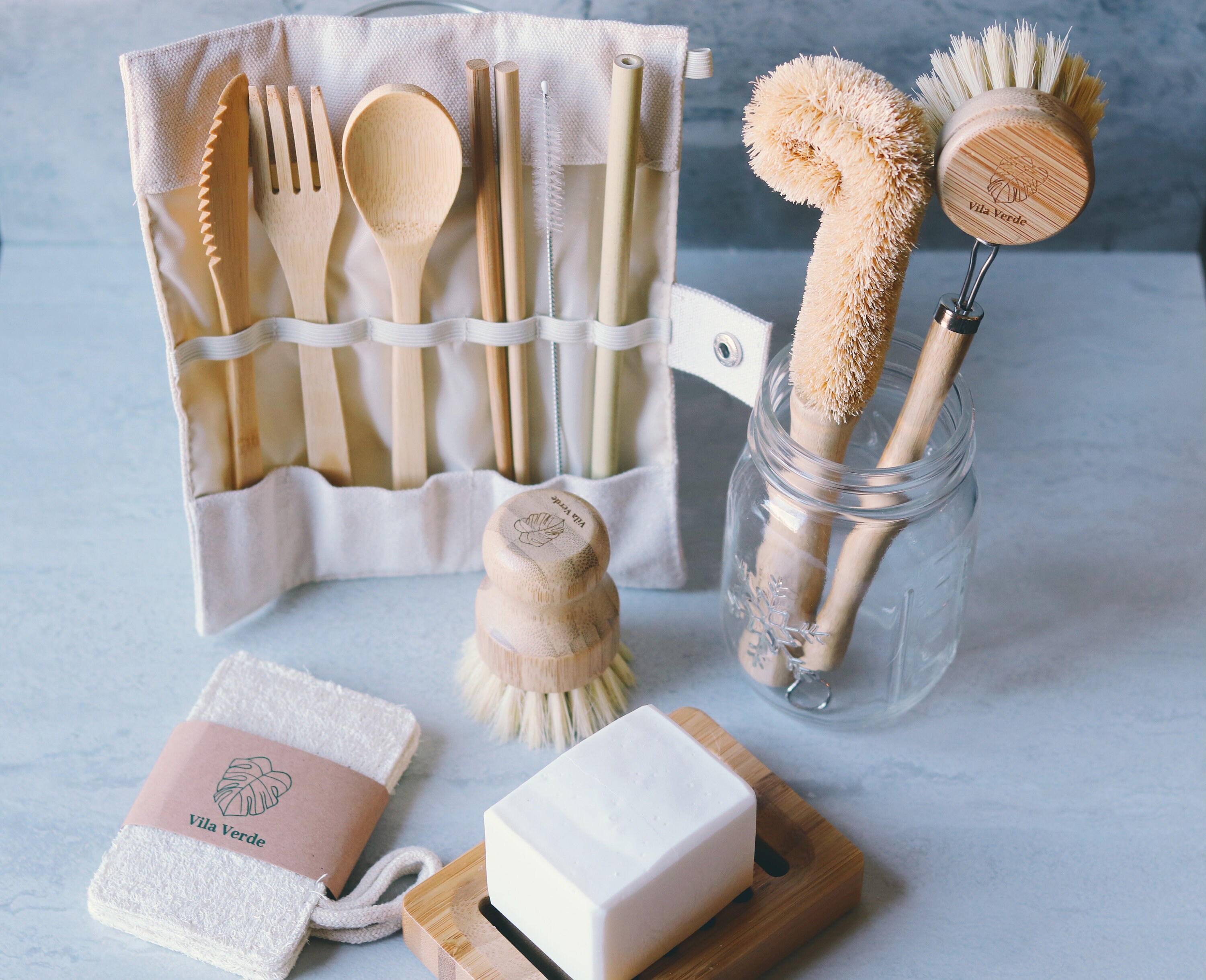 Sustainable Kitchen Kit EcoFriendly Biodegradable Set Etsy