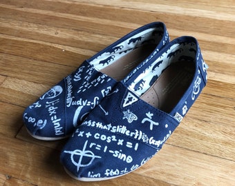 Wearable art custom canvas shoes: designed just for you!