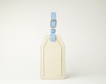 Luggage Tag - Beige - Personalised