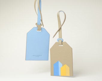 Bag Charm "High-rise" - Blue - Personalised