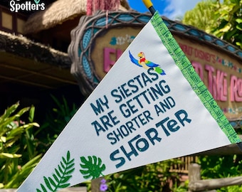 Tiki Room Disney Flag Spotter for Stroller, Wheelchair, Bike & More!