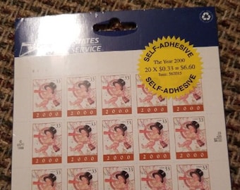 Baby New Year 2000, USPS Stamps Y2K